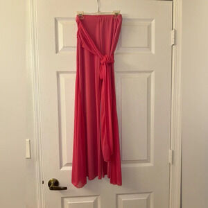 Pink Wide Leg Flare Palazzo Pants!